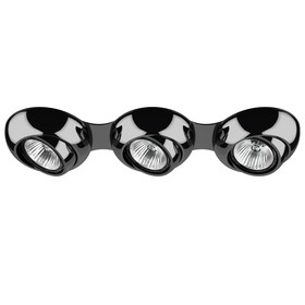 

Светильник встраиваемый Ocula 50Вт GU10 черный, хром