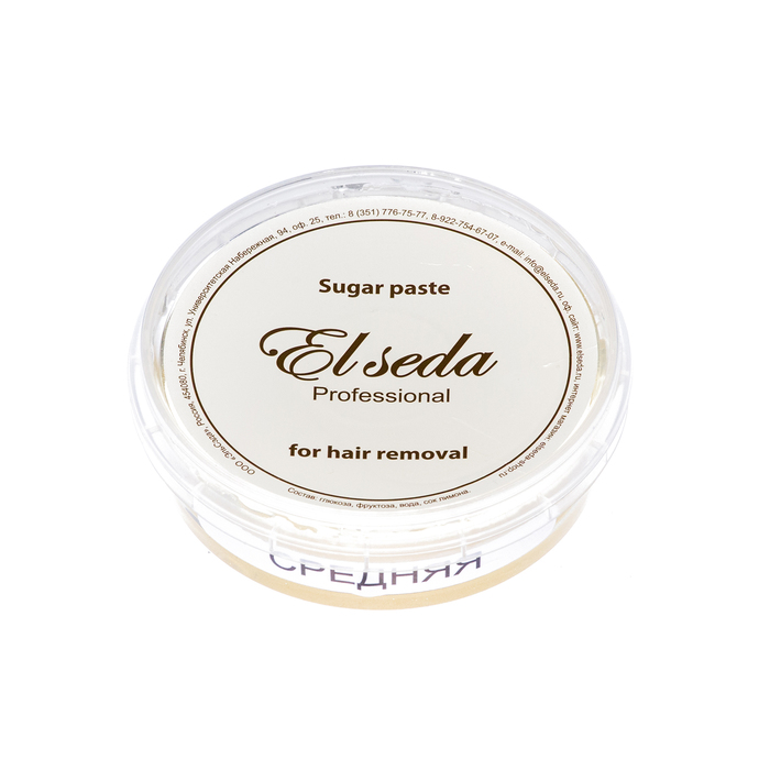 Сахарная паста Elseda professional средняя, 170 г