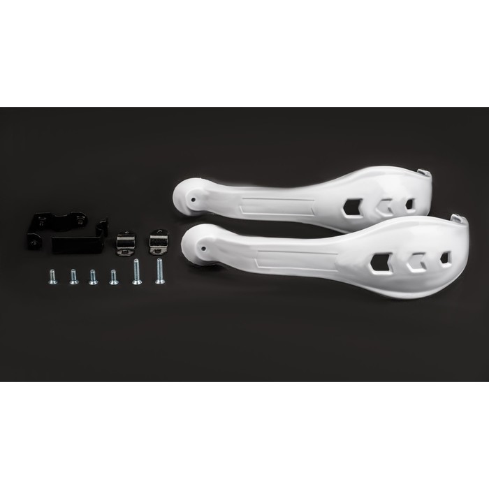 Защита рук Tiger-250, KAYO-250, TTR-250, белая