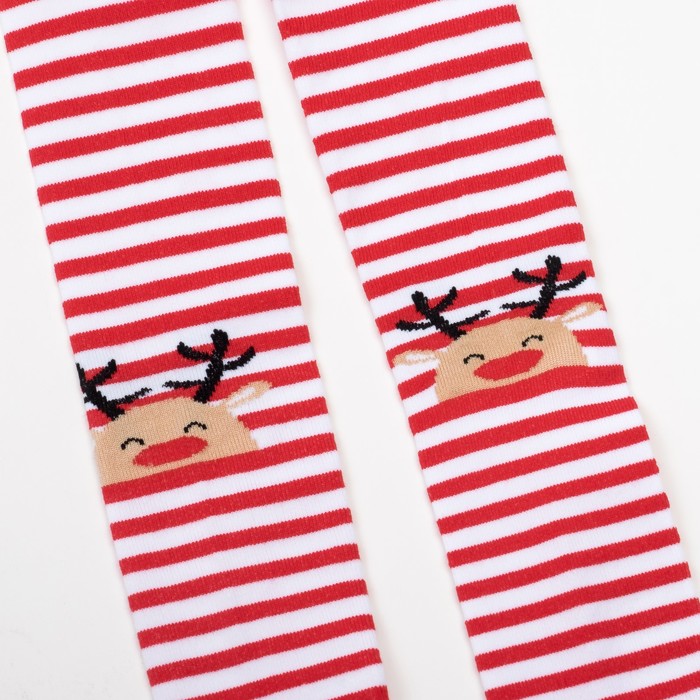 Колготки детские KAFTAN "Santa team" 116-122 см, 6-7 лет 80% хл, 17% п/а,3%эл.