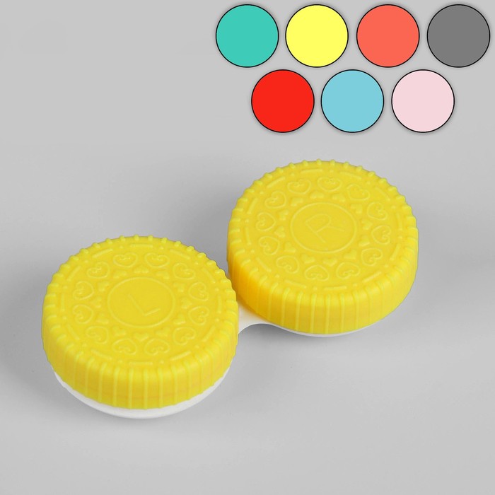 Контейнер для контактных линз "Орео", цвет МИКС