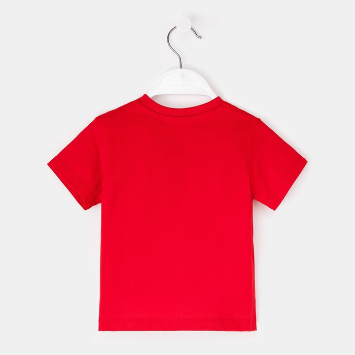 Футболка детская KAFTAN "Санта", рост 98-104 см (30), 3-4 года, 100% хлопок