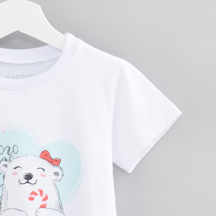 Футболка детская KAFTAN "Много сладостей", рост 110-116 см (32), 5-6 лет, 100% хлопок