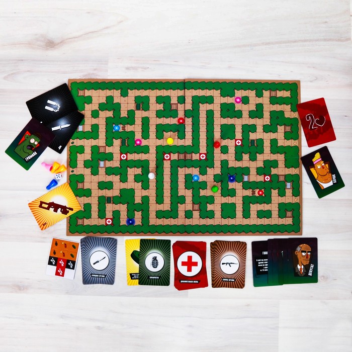 Настольная игра "Зомби против людей"