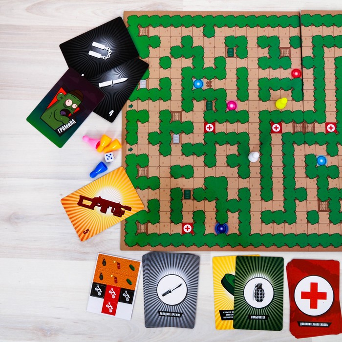 Настольная игра "Зомби против людей"