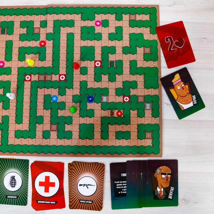 Настольная игра "Зомби против людей"