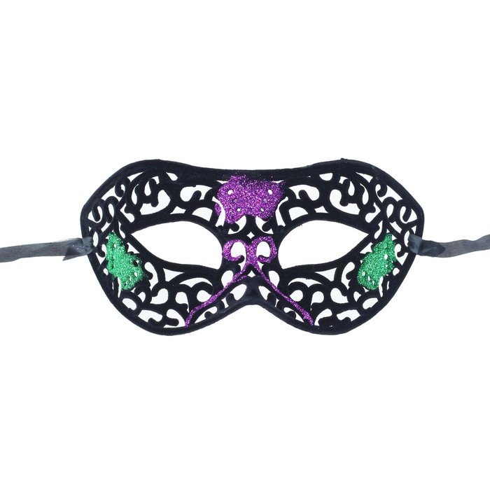 Карнавальная маска "Кружева", цвета МИКС