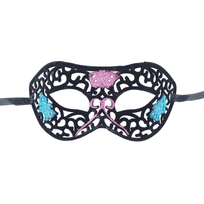 Карнавальная маска "Кружева", цвета МИКС