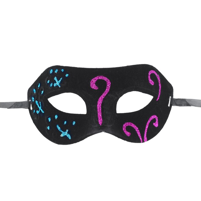 Карнавальная маска "Узор", цвета МИКС