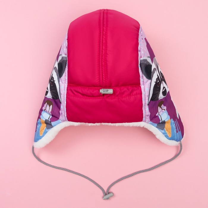 Шапка зимняя KAFTAN "Енотик" р-р 50-52, 5-6 лет