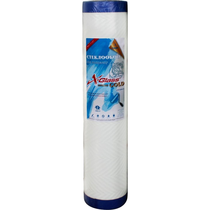 Стеклообои X-Glass GOLD Ромб, плот. 200гр на м2, 1х50м