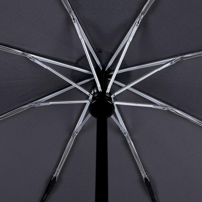 Зонт автоматический "Однотонный", R=52см, цвет серый