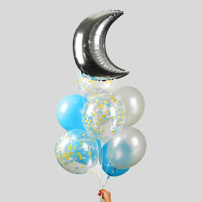 Фонтан из шаров "Блеск ночи", набор 10 шт.