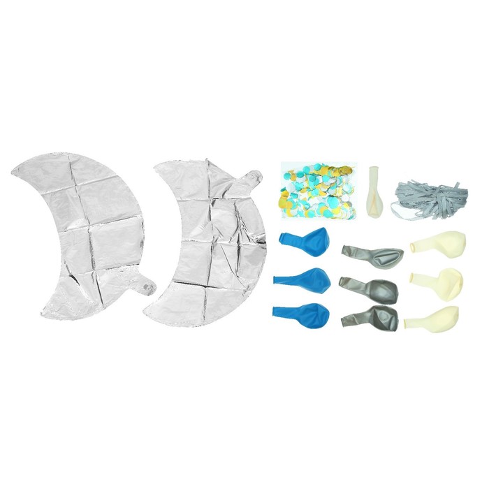 Фонтан из шаров "Блеск ночи", набор 10 шт.