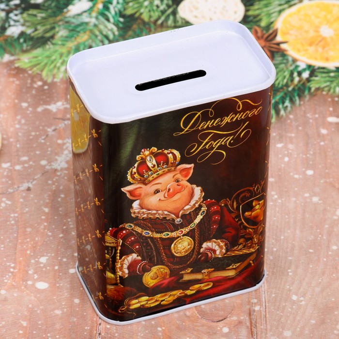 Копилка-Свинья "Денежного года", 7,5 х 11 см