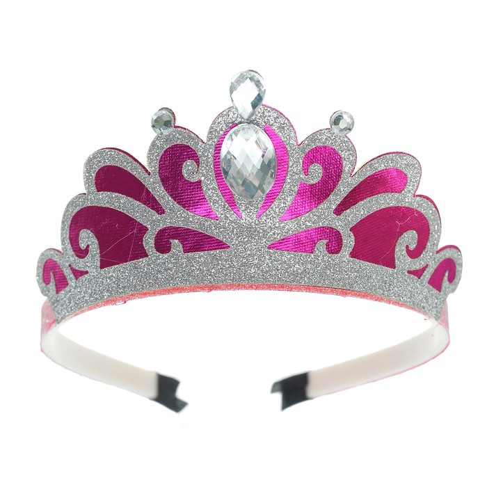 Корона на ободке "Милашка", цвета МИКС