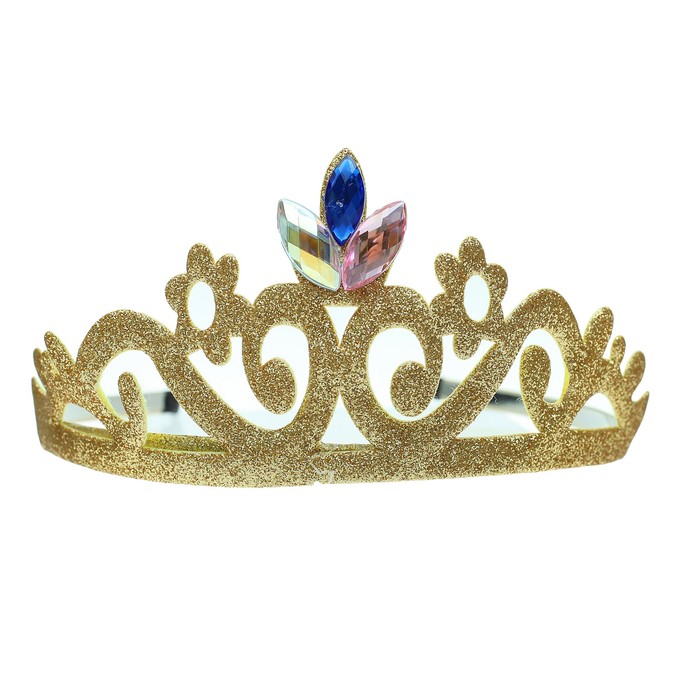 Корона на ободке "Царица", цвет золото