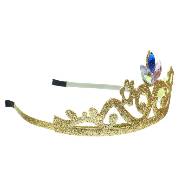 Корона на ободке "Царица", цвет золото