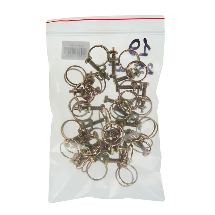 Хомут проволочный MGF W1, диаметр 19 мм, оцинкованный