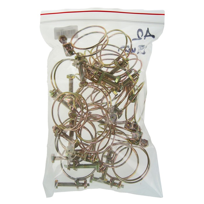 Хомут проволочный MGF W1, диаметр 42 мм, оцинкованный