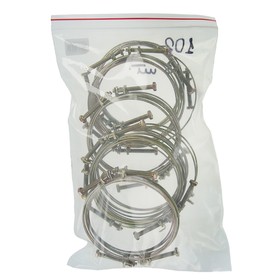 

Хомут проволочный MGF W1, 4", диаметр 92-102 мм, оцинкованный