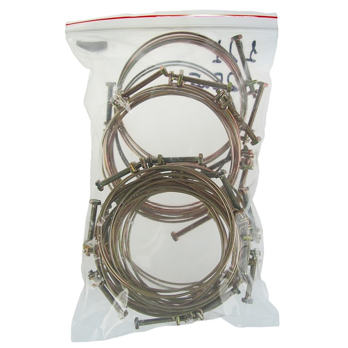 Хомут проволочный MGF W1, диаметр 121 мм, оцинкованный