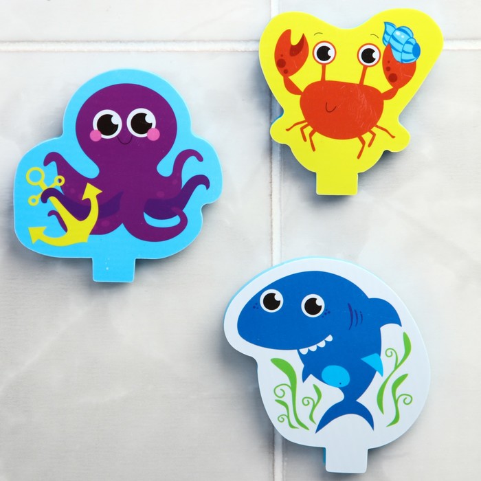 Набор игрушек для ванны «Морские друзья»