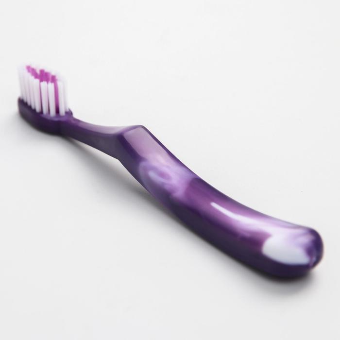 Зубная щётка детская, от 18 мес., цвет фиолетовый