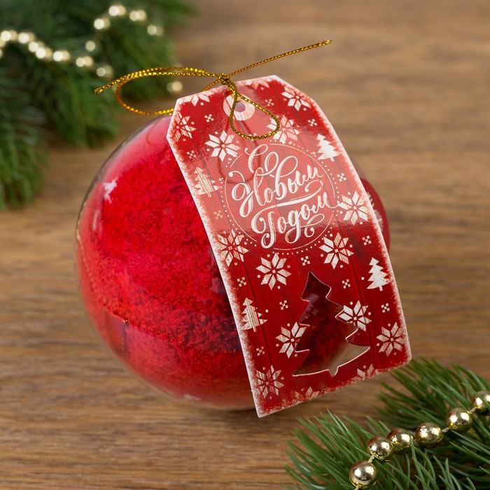 Носки женские KAFTAN "Снежинка" в новогоднем шаре, 100% п/э, акрил