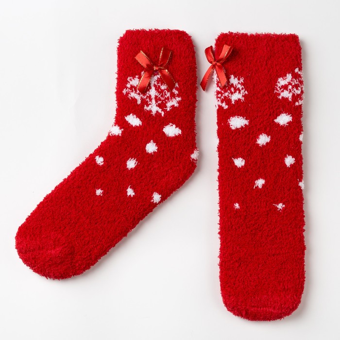 Носки женские KAFTAN "Снежинка" в новогоднем шаре, 100% п/э, акрил