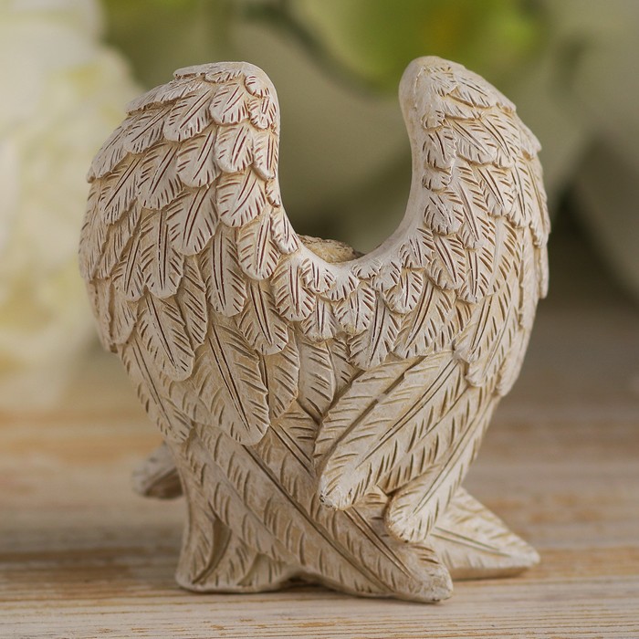 Сувенир полистоун "Ангел спящий в крыльях" МИКС 8,5х4,5х8 см