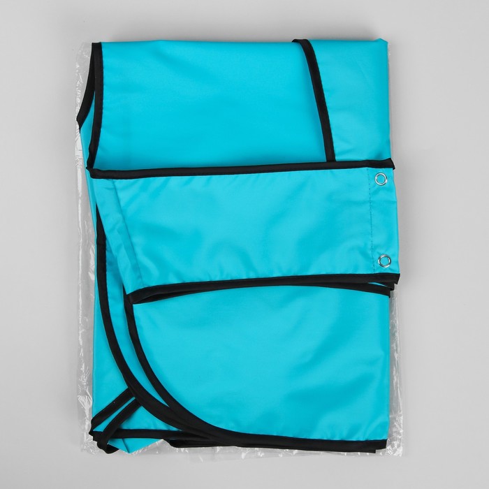 Фартук парикмахерский "Ольга", цвет бирюзовый