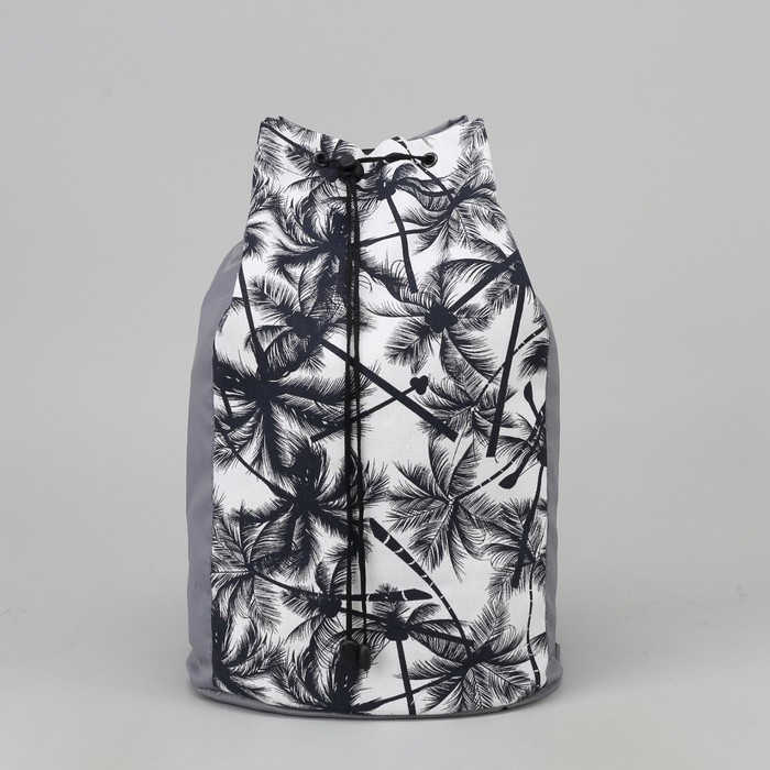 Рюкзак молодёжный "Пальмы", отдел на стяжке