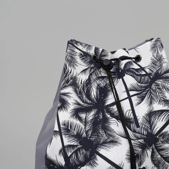 Рюкзак молодёжный "Пальмы", отдел на стяжке