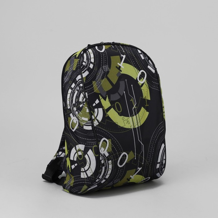 Рюкзак молодёжный "Пластинки", 1 отдел на молнии