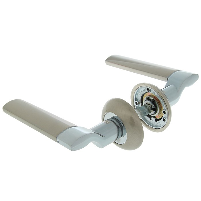 Ручка дверная AL 103А AL, цвет матовый хром