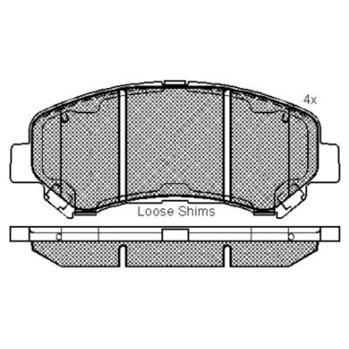 Колодки тормозные Kashiyama D11129H