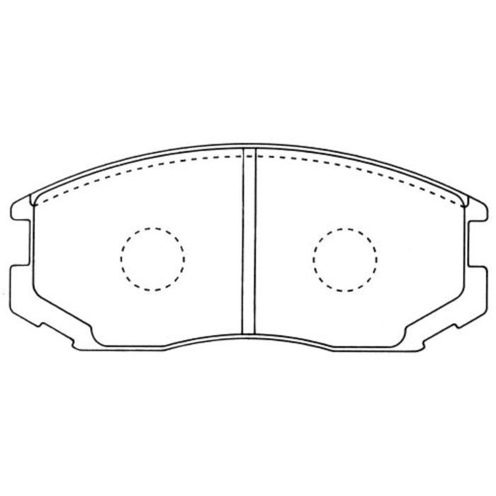 Колодки тормозные Kashiyama D6070