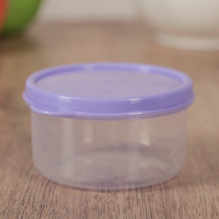 Контейнер пищевой 150 мл, цвет сиреневый