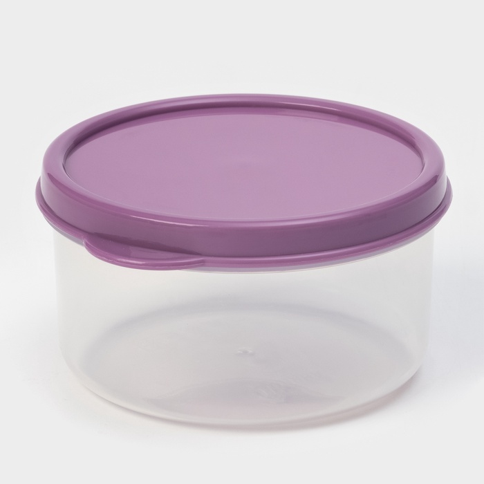 Контейнер пищевой 150 мл, цвет фиолетовый
