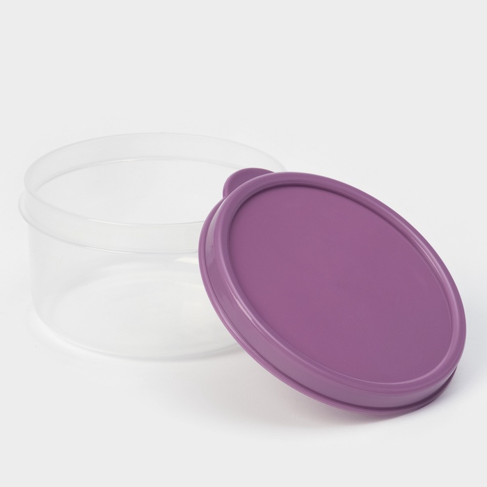 Контейнер пищевой 150 мл, цвет фиолетовый
