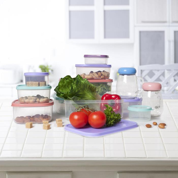 Контейнер пищевой 300 мл, цвет сиреневый