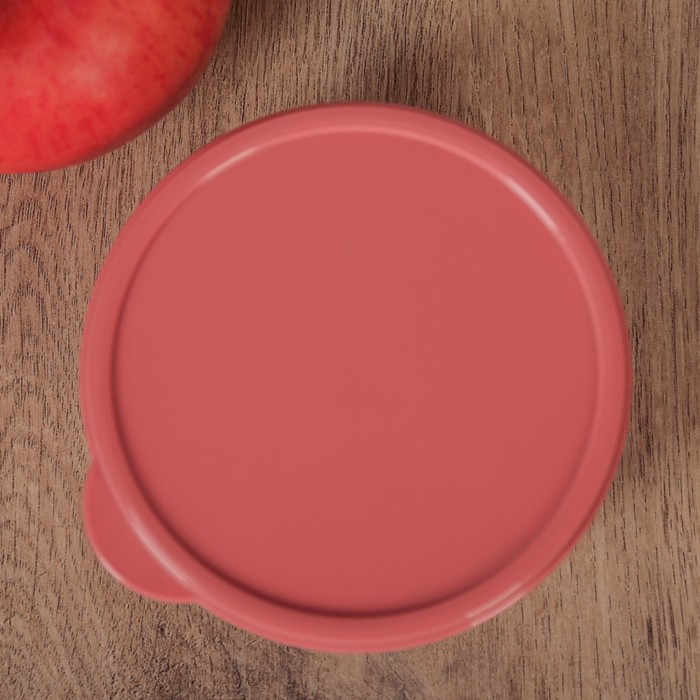 Контейнер пищевой 300 мл, цвет коралловый