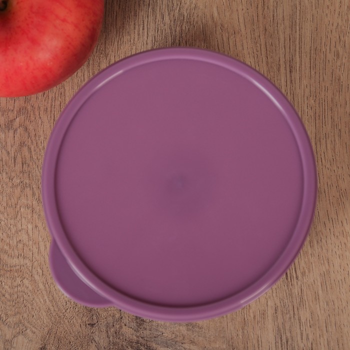 Контейнер пищевой 500 мл, цвет фиолетовый