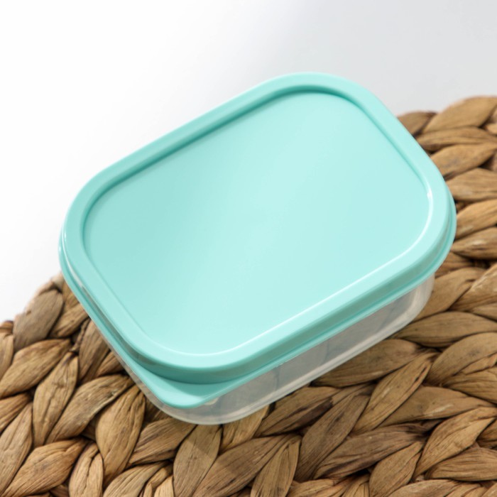 Контейнер пищевой 150 мл, цвет бирюзовый