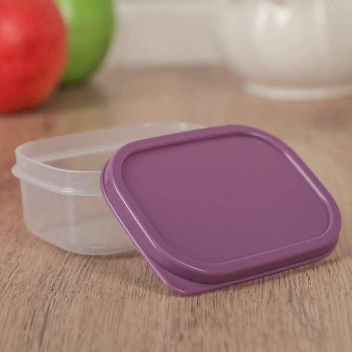 Контейнер пищевой 150 мл, цвет фиолетовый