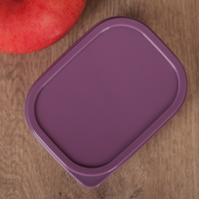Контейнер пищевой 150 мл, цвет фиолетовый