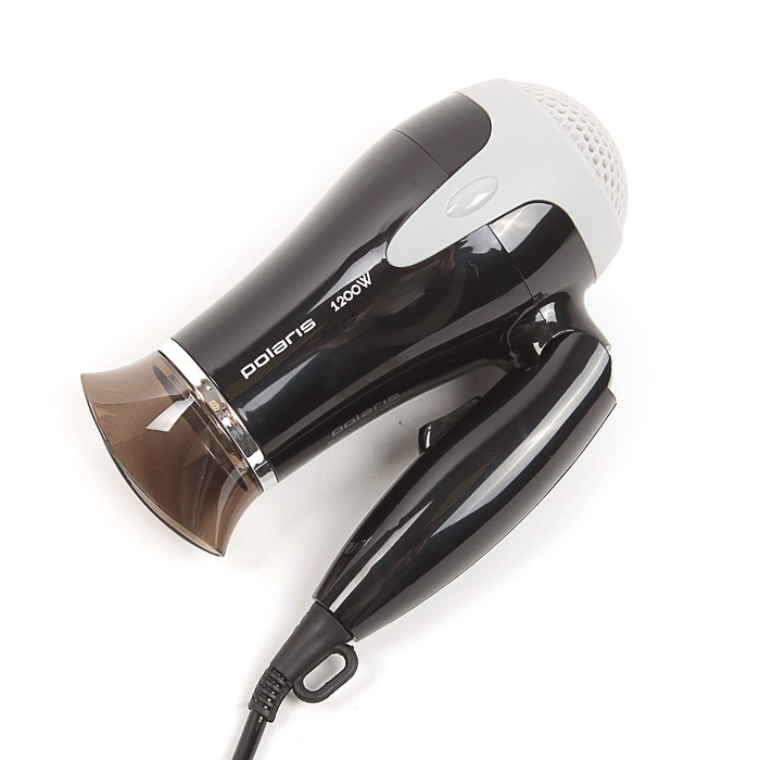 Фен Polaris PHD 1215T, 1200 Вт, 2 режима, черный