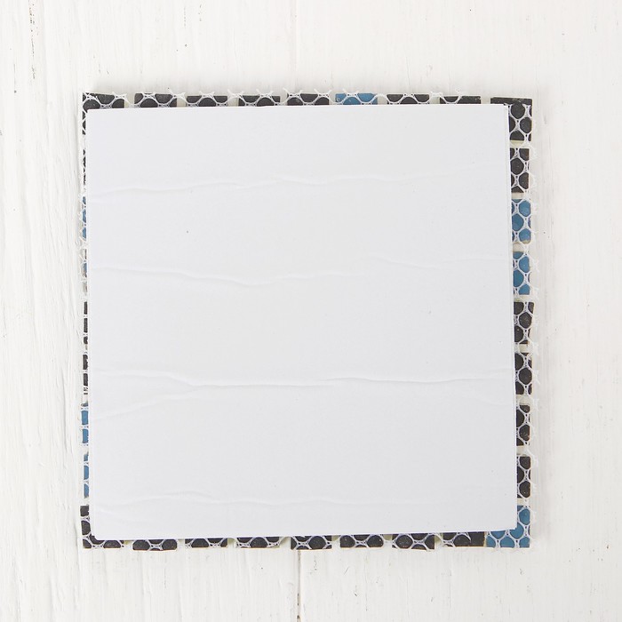 Мозаика стеклянная на клеевой основе №22, цвет серебрянный