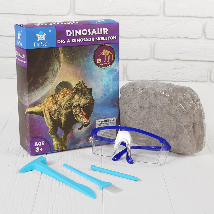 Набор археолога серия динозавры "Мамонт"